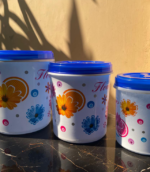 Flora jar available in four sizes small medium large xlarge - Image 2